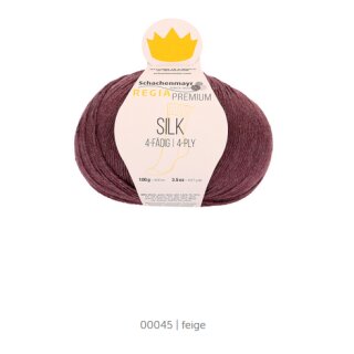 Regia PREMIUM Silk - 4-fädig / 4 ply 045 feige
