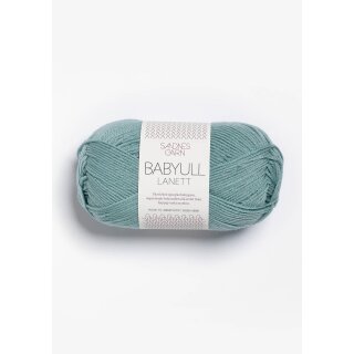 Babyull Lanett 6841 støvet aqua