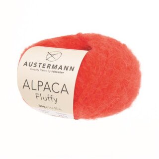 Alpaca Fluffy 0003 rot