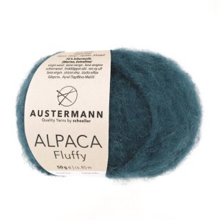 Alpaca Fluffy 0014 petrol