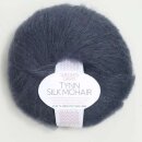 Tynn Silk Mohair 6081 dyp blå