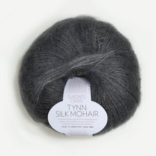 Tynn Silk Mohair 6707 stålgrå