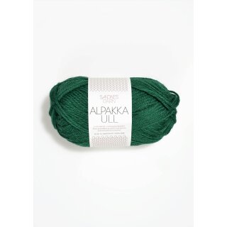 Alpakka Ull 7755 smaragd