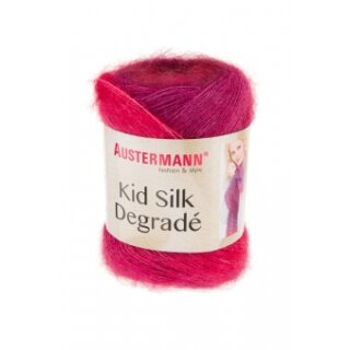 Kid Silk Degradé 107 himbeere
