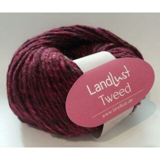 Dreickstuch Landlust Farbe Nr. 4644 - 1254 aubergine