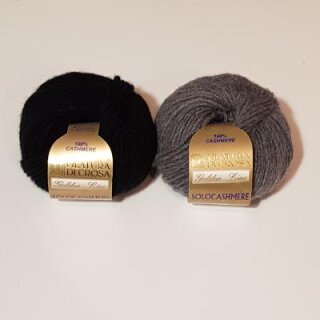 Beanie Zimtsternchen 10 schwarz / 08 grau
