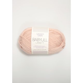 Babyull Lanett 3511 pudder rosa