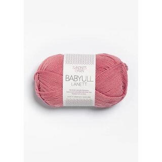 Babyull Lanett 4023 st&oslash;vet gammelrosa