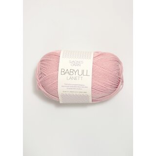 Babyull Lanett 4312 pudder rosa