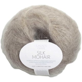 Silk Mohair 2650 beige melert