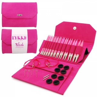 LYKKE Nadel Set Blush groß - fuchsia