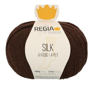 Regia PREMIUM Silk - 4-fädig / 4 ply 089 braun