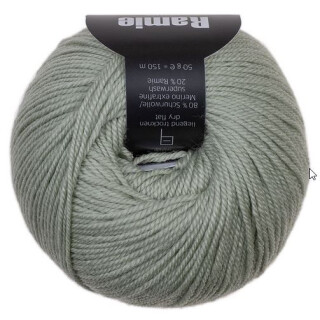 Ramie deluxe Natur von Kopf bis Fuss 410 Reseda