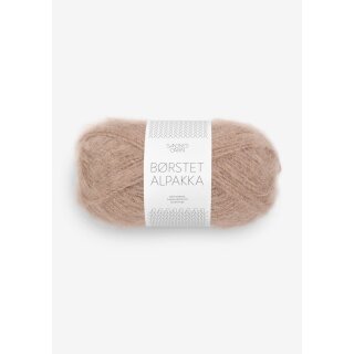 Borstet Alpakka 3040 caffee latte