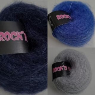 BLISS darkblue - electric blue - lightblue