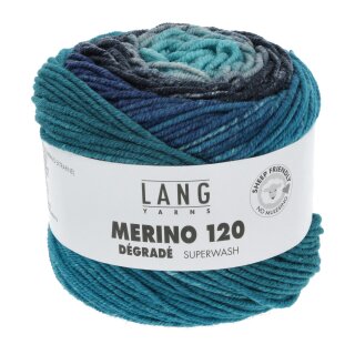 MERINO 120 DÉGRADÉ Superwash 37.0005 blau