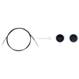 LYKKE Nadelseil black, blue oder blush 400mm black