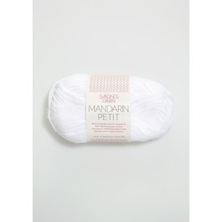 CÉCILE TOP XL 1001 obtisk hvit