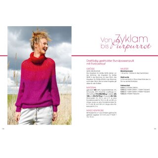 Pullover mit Rundpassen stricken - Beliebte Modelle mit Passen Raglan und RVO  Best of Rebecca Ausführliche Anleitungen mit Geling-Garantie