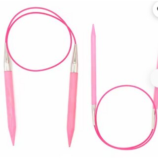 LYKKE Rundstricknadel Blush (80 cm lang) 7,0
