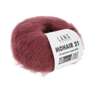 MOHAIR 21 1120.0063 dunkelrot