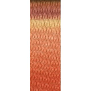 MERINO 120 DÉGRADÉ Superwash 37.0017 orange / gelb / apricot