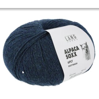 ALPACA SOXX 6PLY Easywash 1087.0088 petrol melange