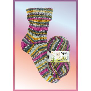 Opal Sockenwolle 6-fach Knuddelbande  11322 Tollpatschkatze