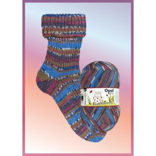Opal Sockenwolle 6-fach Knuddelbande  11325 Mausezähnchen