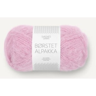 Borstet Alpakka 4813 pink lilac