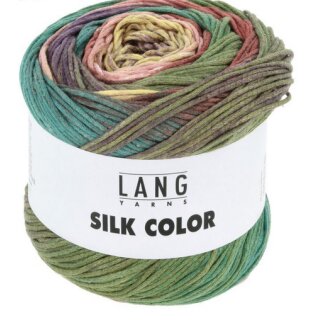 SILK COLOR 1141.0006 violett/grün/lachs