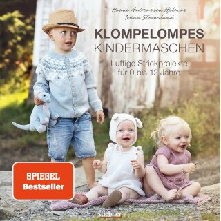 Klompelompes Kindermaschen - Luftige Strickprojekte für 0 bis 12 Jahre von Andreassen Hjelmas