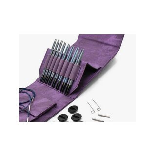 LYKKE Nadel Set INDIGO Interchangeable Circular Birchwood knitting Needle Set