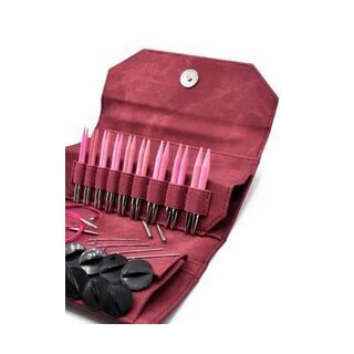LYKKE Nadel Set Blush klein Crimson Denim Effect 3,5 inch Needles
