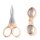 Rosegold Folding Scissors - Klappschere