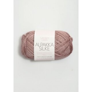 Alpakka Silke 4331 gammelrosa