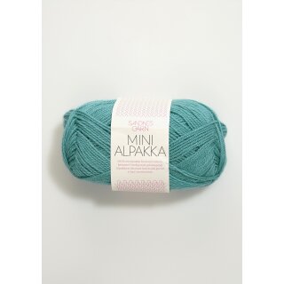 Mini Alpakka 7024 sjøgrønn